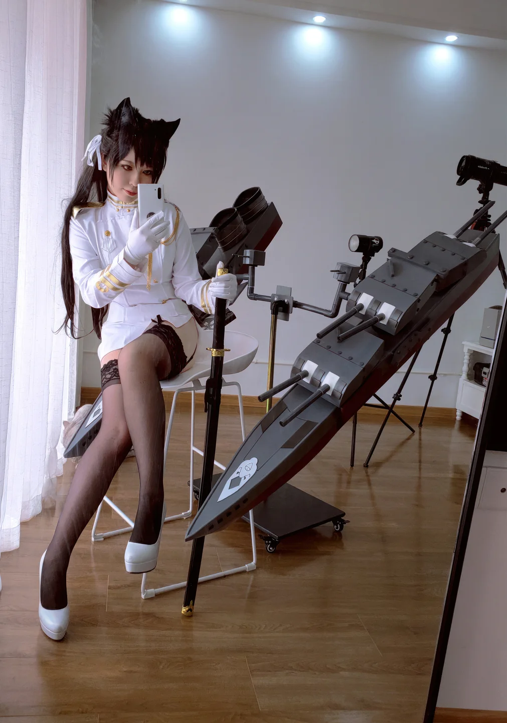 半半子 - No.098 碧蓝航线 爱宕 [45P-338MB] tg@simisebaisi 【丝足阁】036.webp